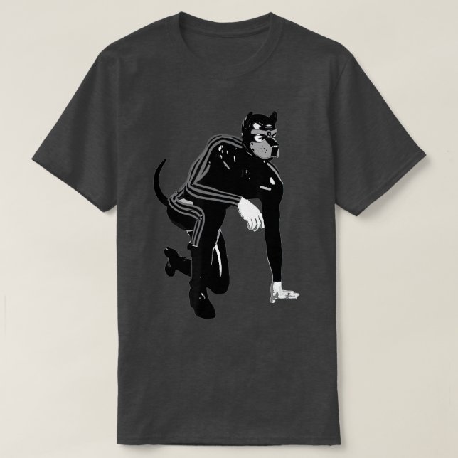 Rubber Puppy  Popular Gay Pride Month  T-Shirt (Design Front)
