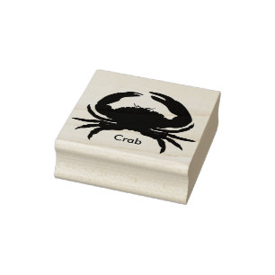 Rubber Stamp_ Crab II_Multi Colors _Ink Stamp