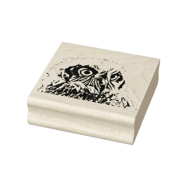 Rubber Stamp - Etched Owl (Stamp)