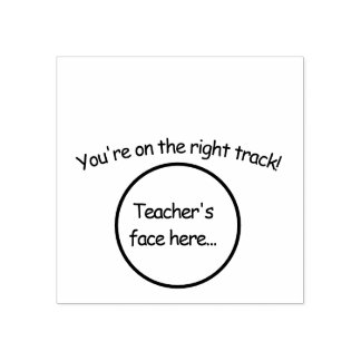 Rubber Stamp for student motivation.