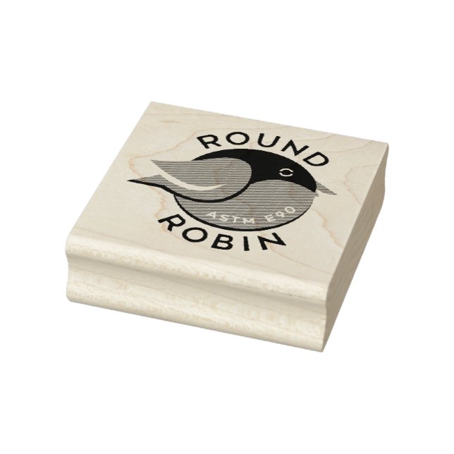 Rubber stamp of Round Robin logo (Stamp)