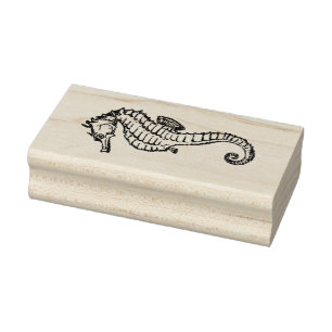 Rubber Stamp - Seahorse