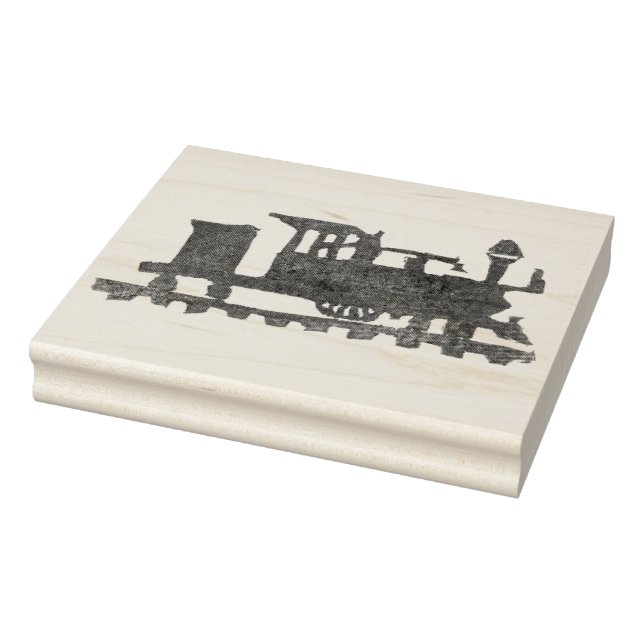 Rubber Stamped Train Rubber Stamp (Stamp)