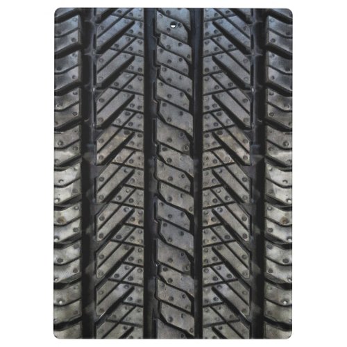 Rubber Tire Style Automotive Texture Clipboard