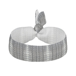 Rubber Tire Style Automotive Texture Hair Tie