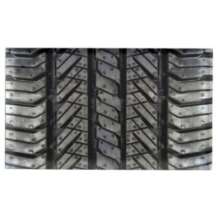 Rubber Tire Style Automotive Texture Table Number Holder
