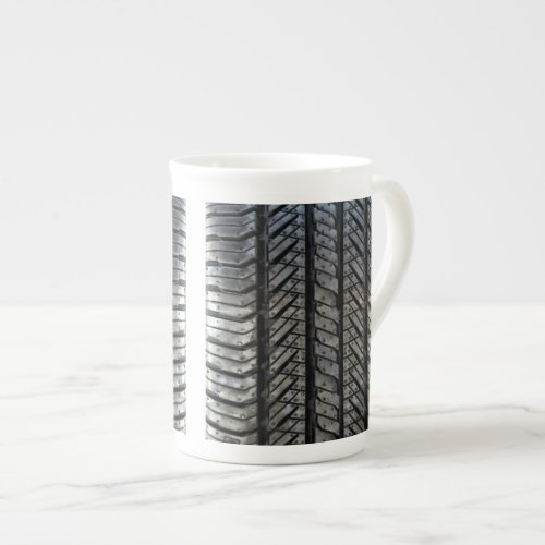 Rubber Tire Thread Automotive Style Decor Bone China Mug