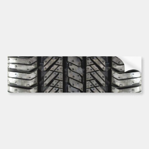 Rubber Tire Thread Automotive Style Decor Bumper Sticker