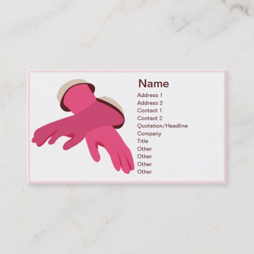 Rubbergloves - Business Business Cards