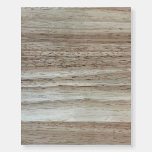 Rubberwood Wood Grain  Foam Board