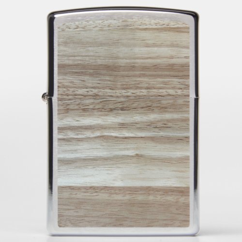 Rubberwood Wood Grain  Zippo Lighter