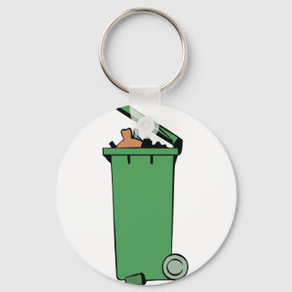 Rubbish Bin Keychain