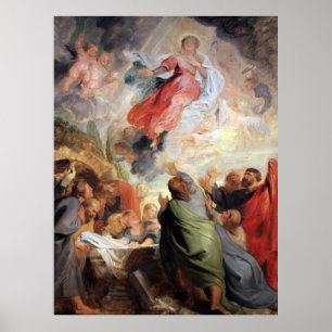 Rubens – Assumption of the Virgin Poster