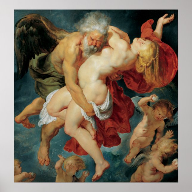 Rubens - Borei Abducts Orifia, 1620 Poster (Front)