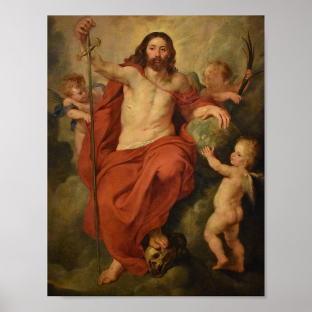 Rubens – Christ Triumphs Over Death & Sin Poster (Front)