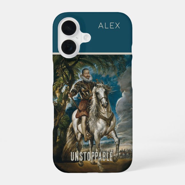 Rubens Duke of Lerma Unstoppable Custom Phone Case (Back)
