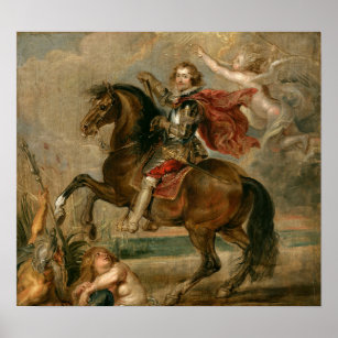 Rubens - Equestrian Duke Of Buckingham Poster