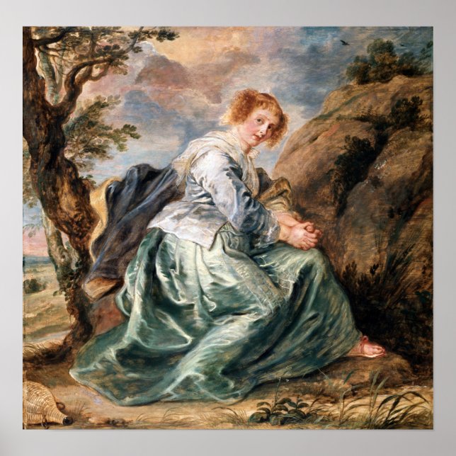 Rubens - Hagar In Desert Poster (Front)