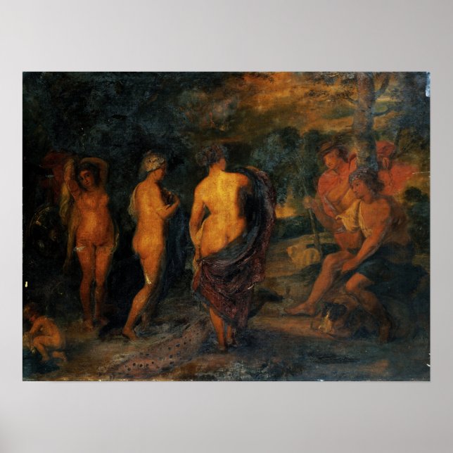 Rubens - Judgement Of Paris Poster (Front)