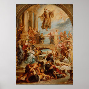 Rubens - Miracles Of Saint Francis Of Paola Poster