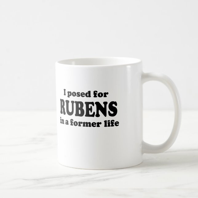 Rubens Model Coffee Mug (Right)