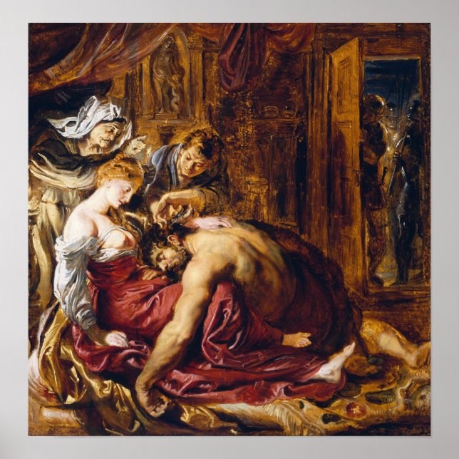 Rubens - Samson And Delilah Poster (Front)