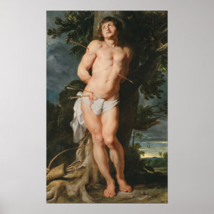 Rubens - St. Sebastian Poster