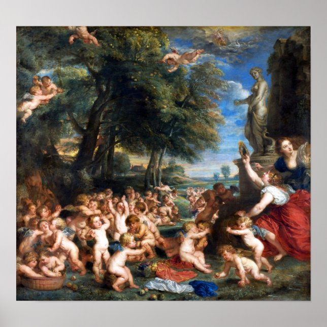 Rubens - Worship Of Venus Poster (Front)
