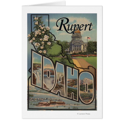 Rubert, IdahoLarge Letter ScenesRubert, ID Cards (Front)