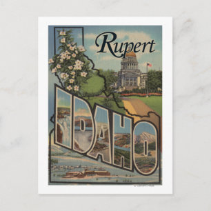 Rubert, IdahoLarge Letter ScenesRubert, ID Postcard
