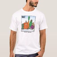 Rubes Cartoons Classic Steamed Vegetables T-Shirt