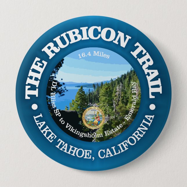 Rubicon Trail (OBP) Button (Front)