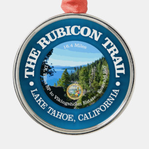 Rubicon Trail (OBP) Metal Ornament