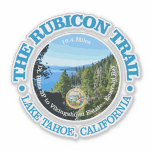 Rubicon Trail (OBP) Sticker