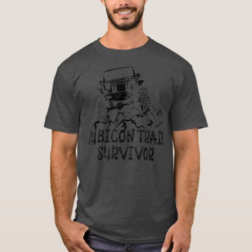 RUBICON TRAIL SURVIVOR design T_Shirt