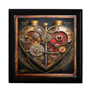 Rubies And Gears Heart Steampunk Series Gift Box