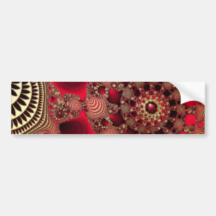 Rubies & Gold Bumper Sticker