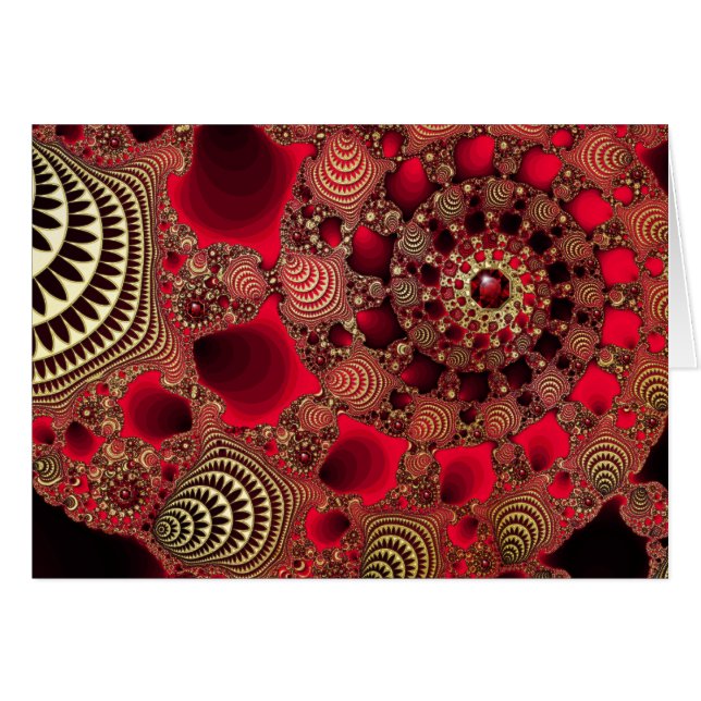 Rubies & Gold Card (Front Horizontal)