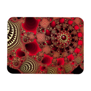 Rubies & Gold Flexible Magnet