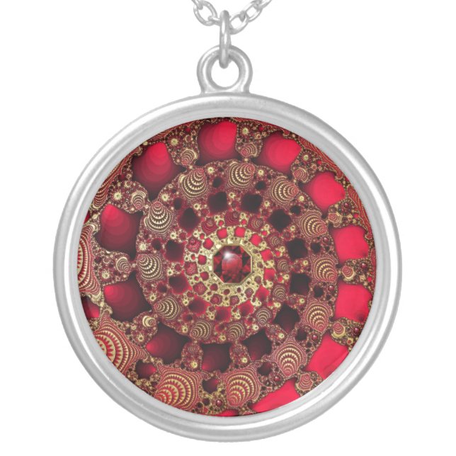 Rubies & Gold Necklace (Front)