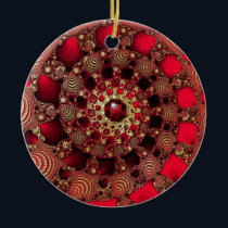 Rubies & Gold Ornament