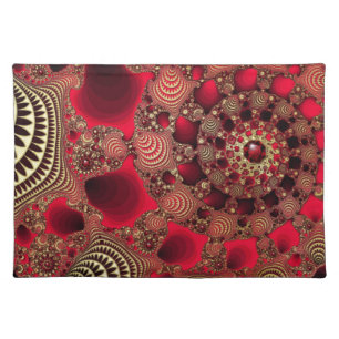 Rubies & Gold Placemat
