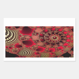 Rubies & Gold Stickers