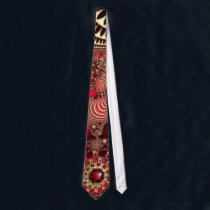 Rubies & Gold Tie