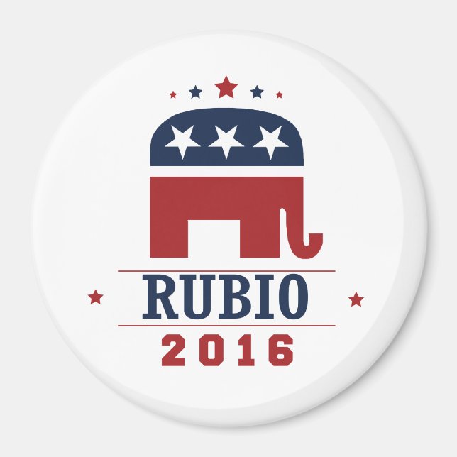 RUBIO 2016 ROCKWELL -.png Magnet (Front)