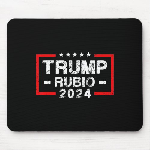 Rubio 2024 Us Flag _ Election President 2024  Mouse Pad