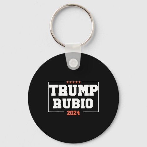 Rubio For President 2024 Campaign Us Election  Keychain