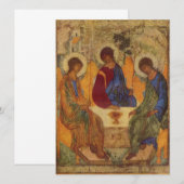 Rublev Trinity at the Table (Front/Back)