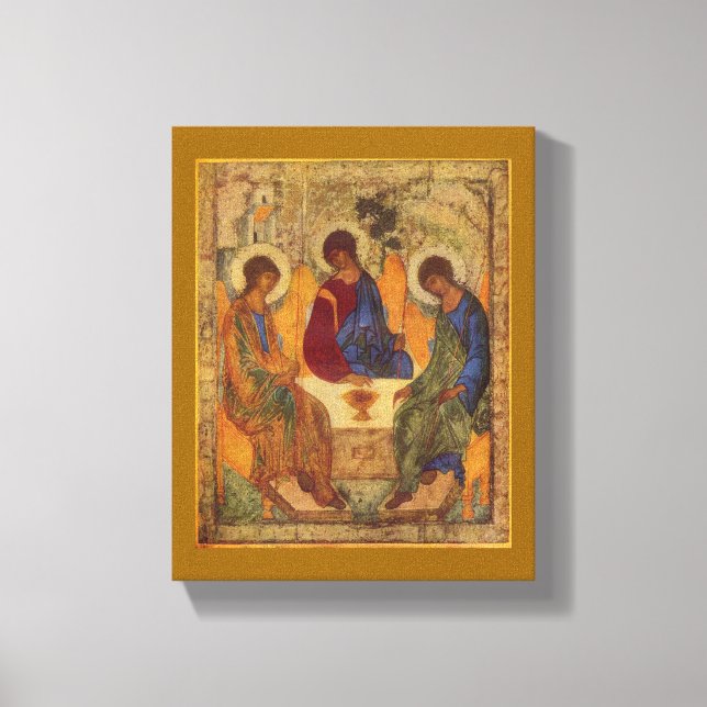 Rublev Trinity at the Table Canvas Print (Front)