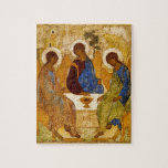 Rublev Trinity At The Table Jigsaw Puzzle at Zazzle